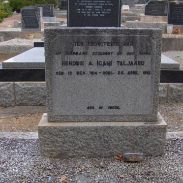 TALJAARD Hendrik A. 1914-1951