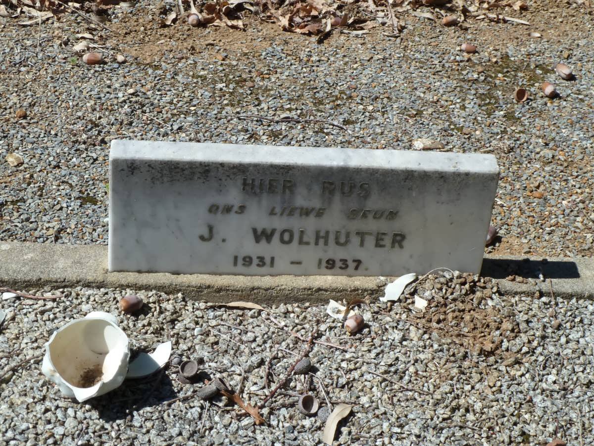 WOLHUTER J. 1931-1937