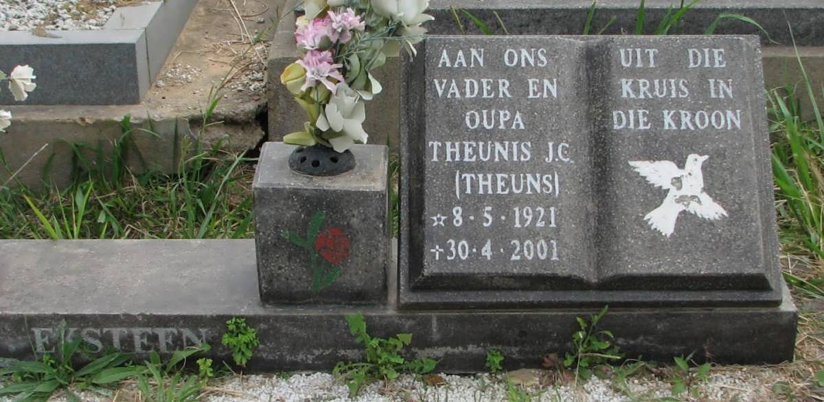 EKSTEEN Theunis J.C. 1921-2001 &amp; Cornelia G. 1924-2005