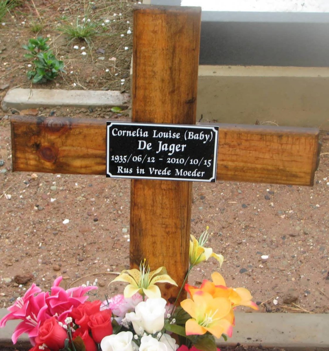JAGER Cornelia Louise, de 1935-2010