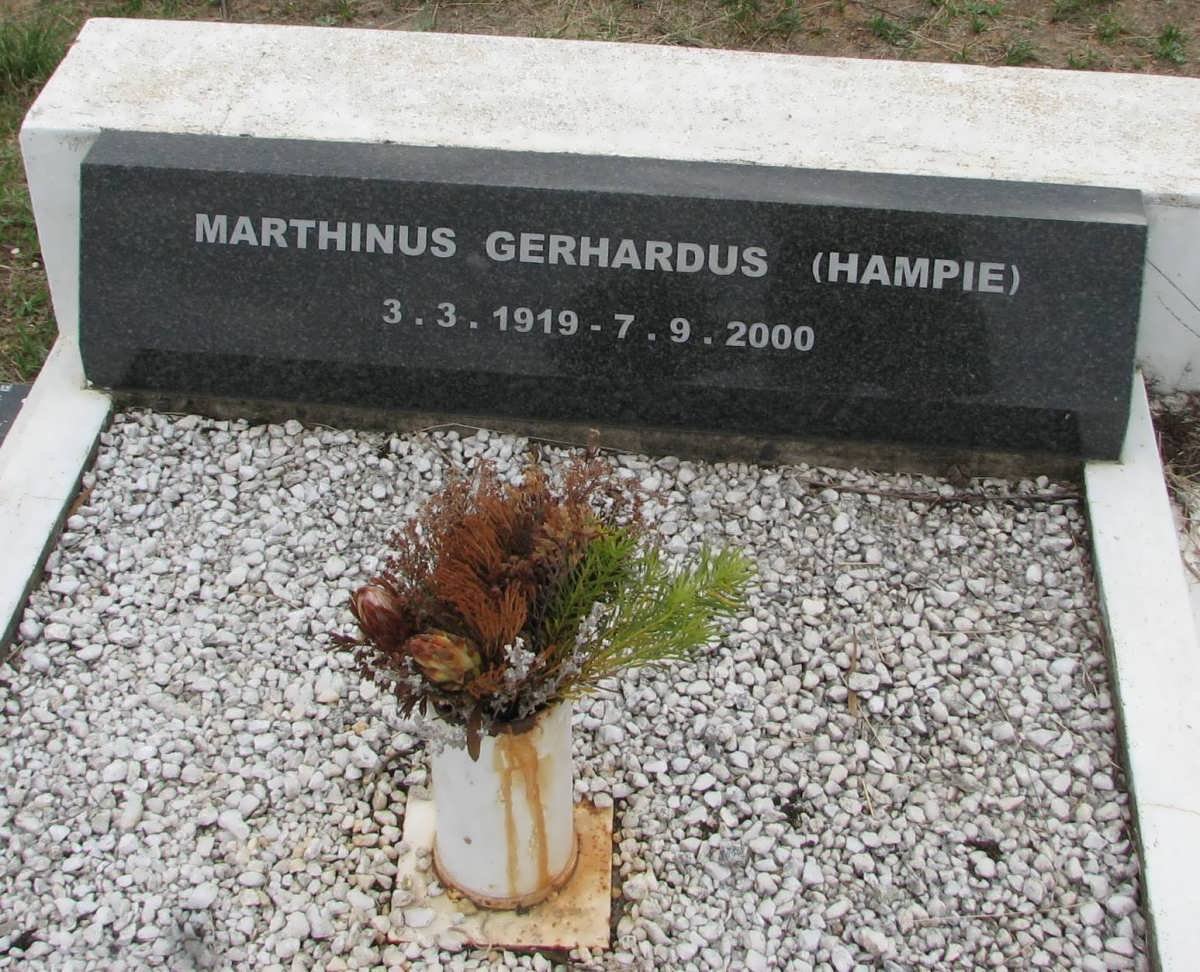 LOURENS Marthinus Gerhardus 1919-2000