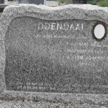 ODENDAAL Willem Johannes