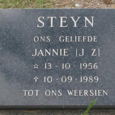 STEYN J.Z. 1956-1989