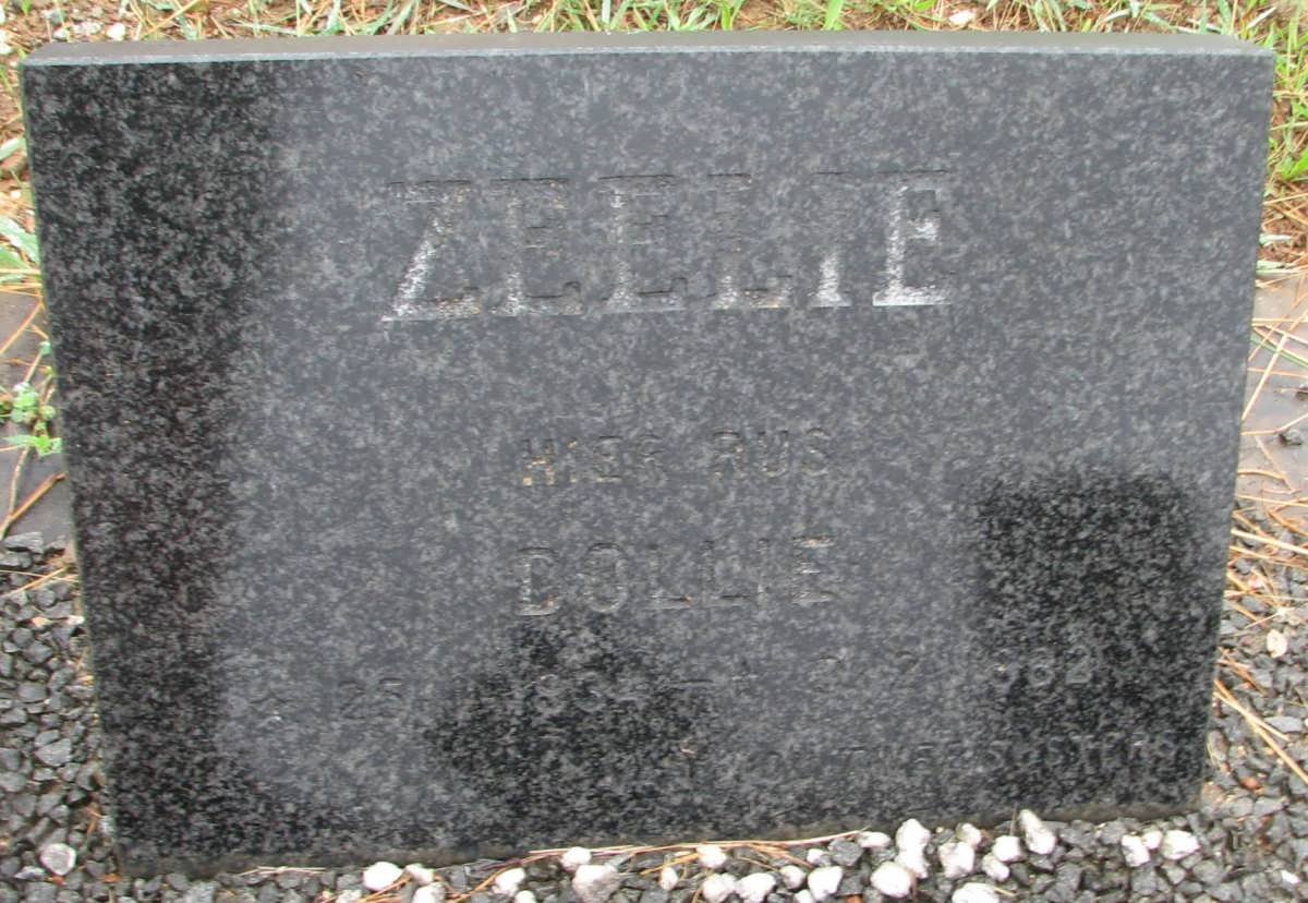 ZEELIE Dollie 1934-1982