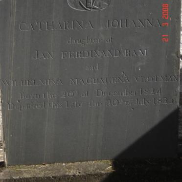 BAM Catharina Johanna 1824-1825