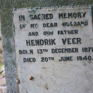 VEER Hendrik 1871-1940