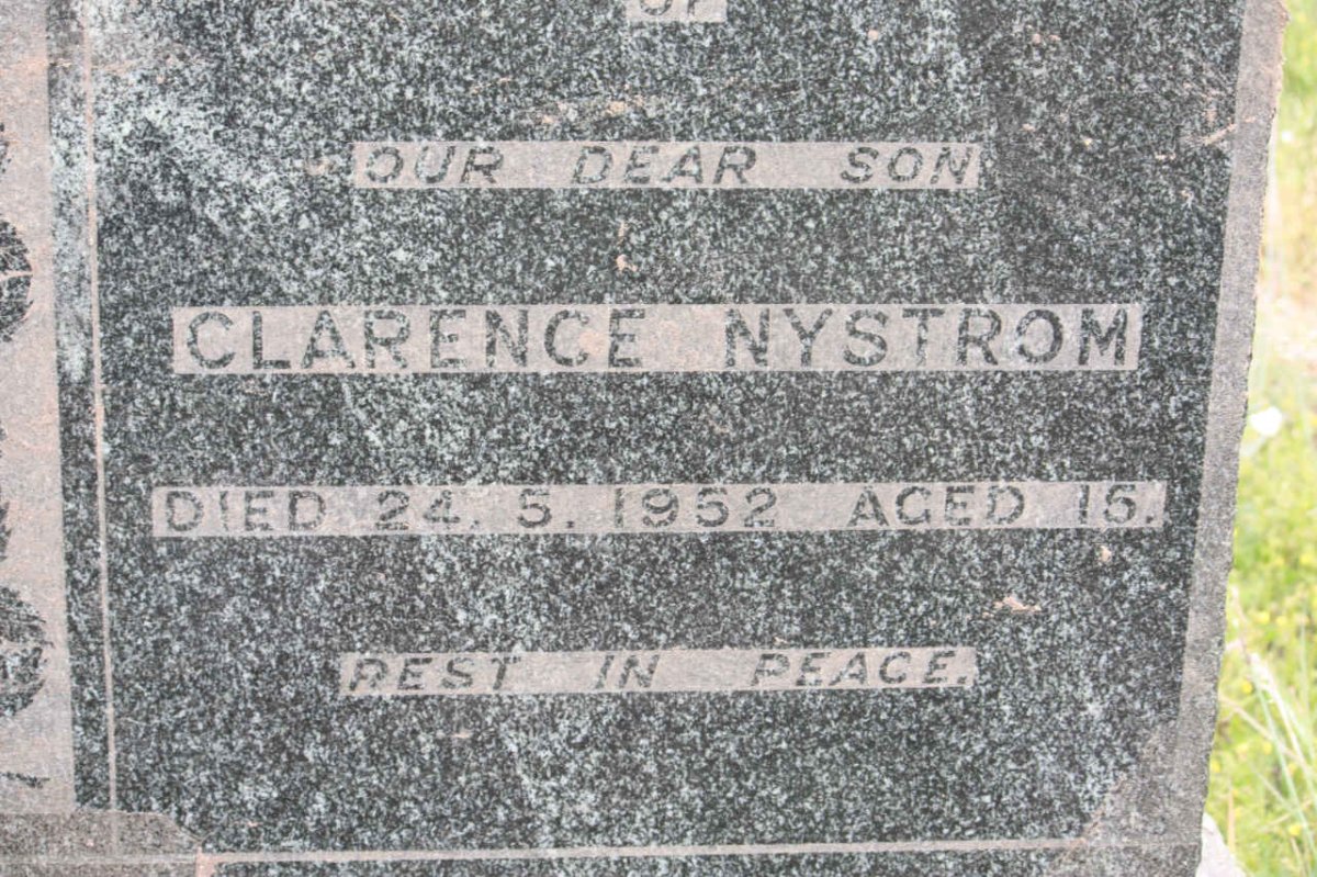 NYSTROM Clarence -1952
