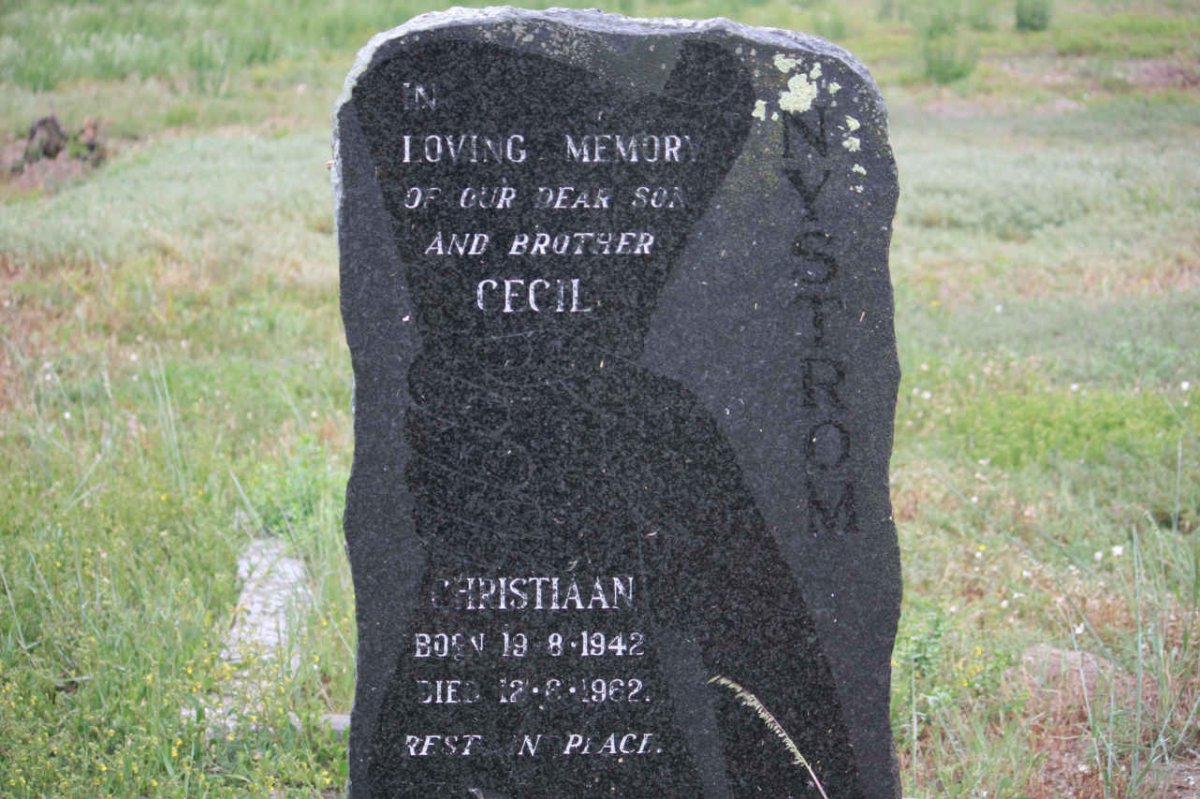 NYSTROM Cecil Christiaan 1942-1962