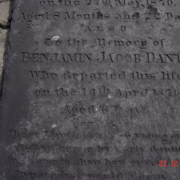 DANTU Benjamin Jacob -1871