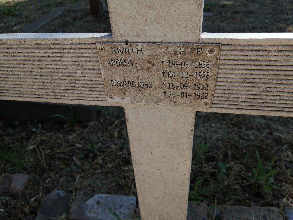 SMITH Andrew 1926-1928 :: SMITH Edward John 1932-1982