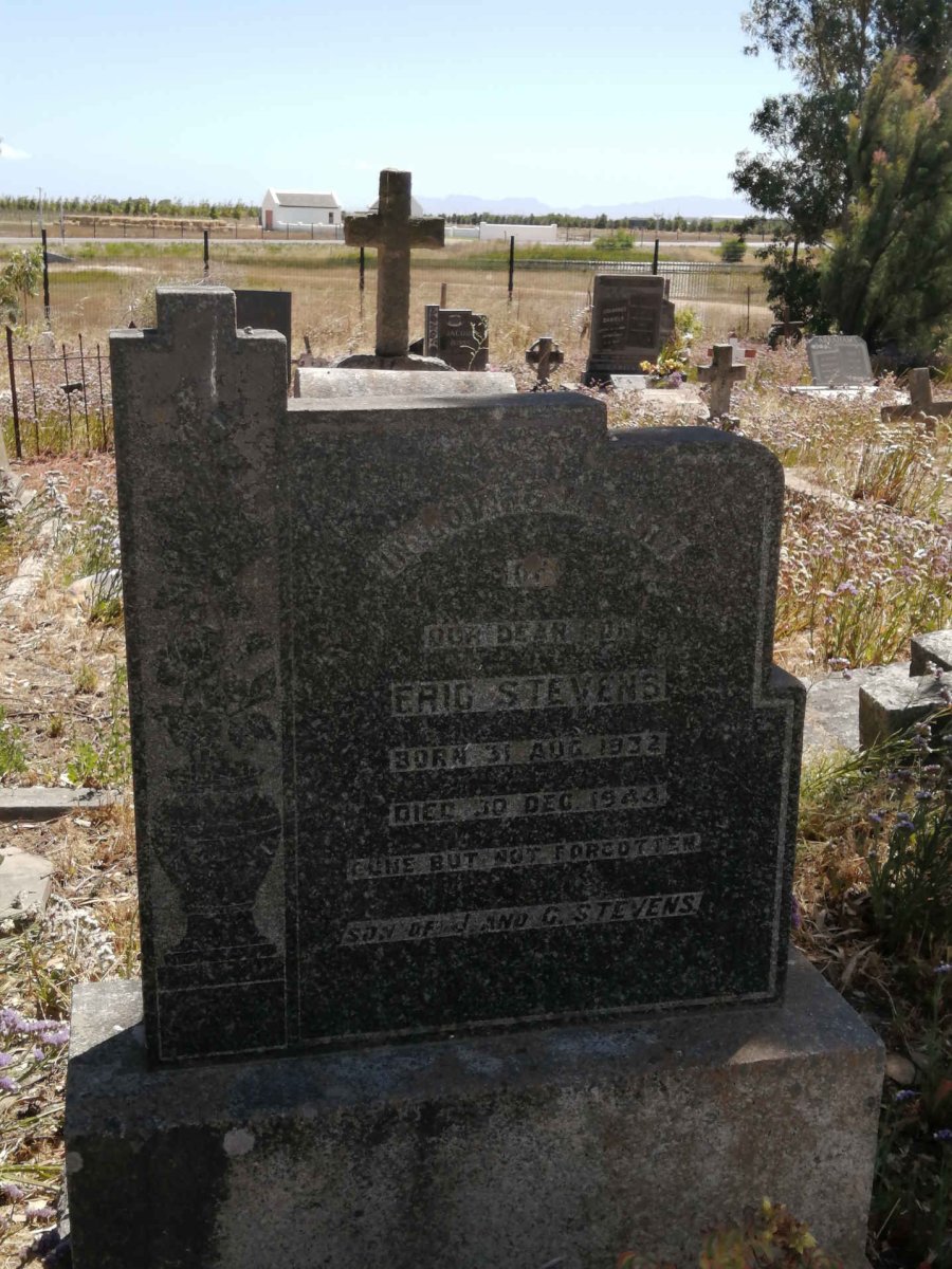 STEVENS Eric 1932-1944