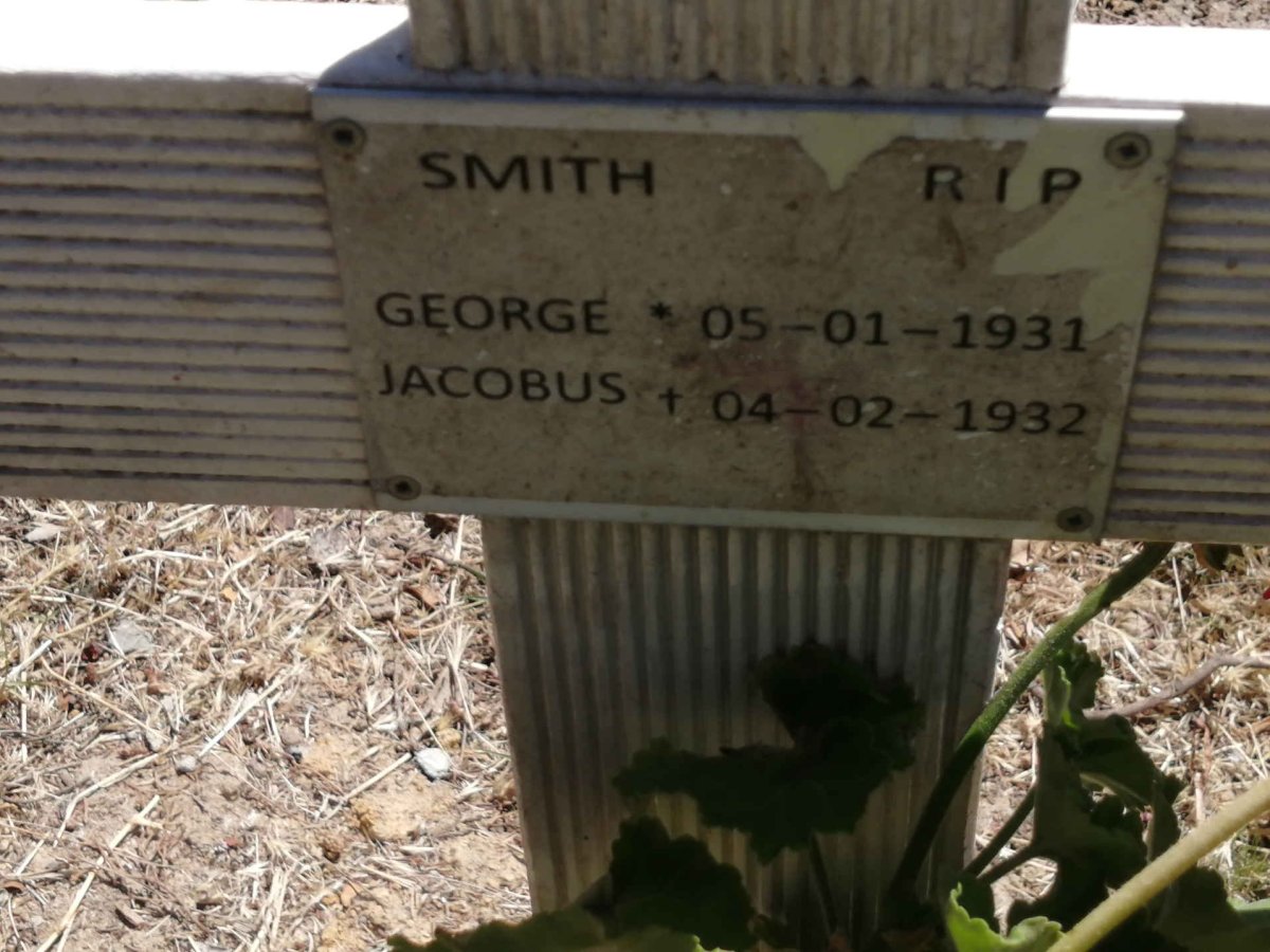SMITH George Jacobus 1931-1932