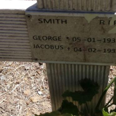 SMITH George Jacobus 1931-1932