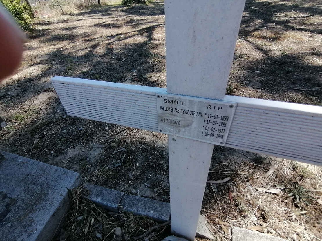 SMITH Philida Elizabeth Woutruina 1899-1993 :: SMITH Wilfred David 1937-1998