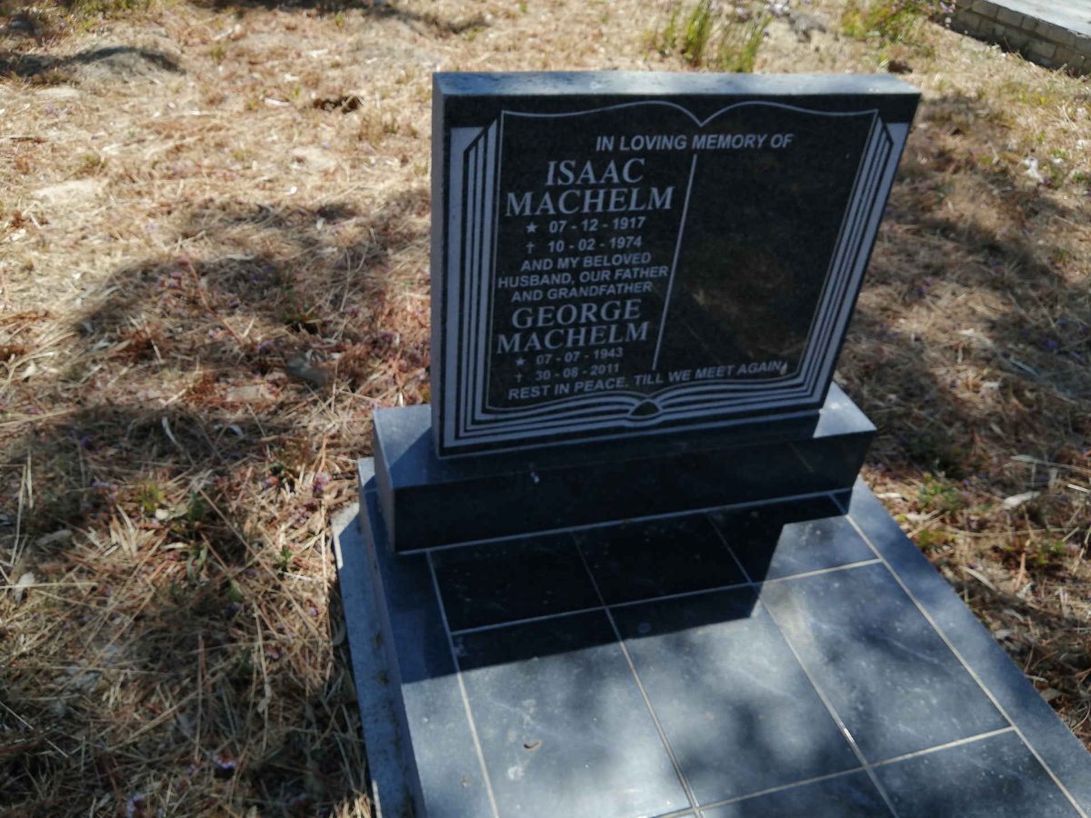 MACHELM Isaac 1917-1974 :: MACHELM George 1943-2011