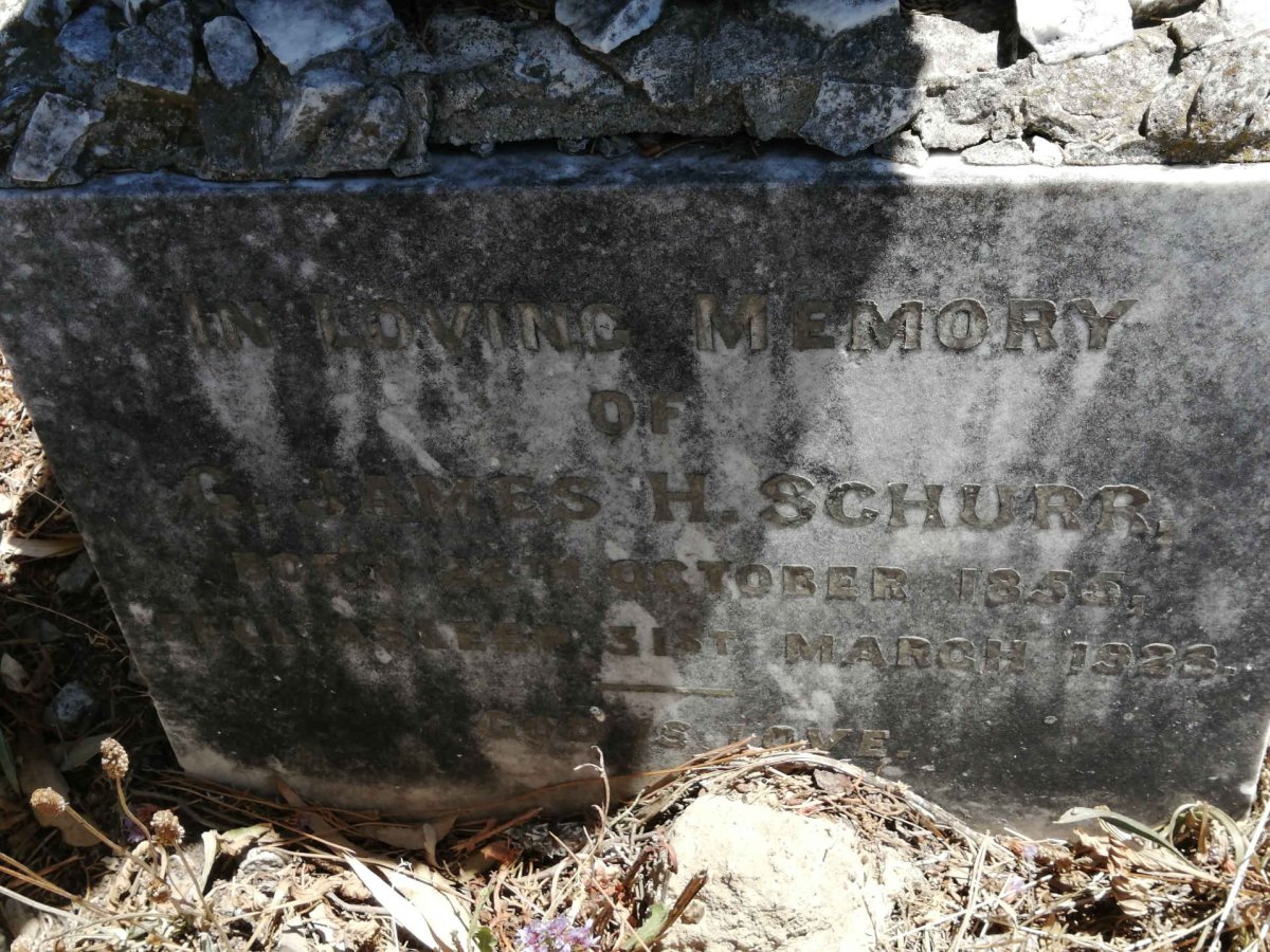 SCHURR G. James H. 1855-1928