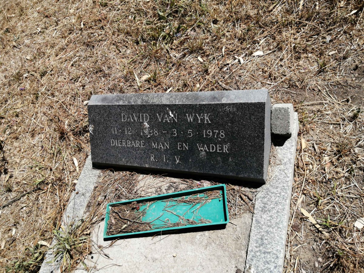 WYK David, van 1938-1978