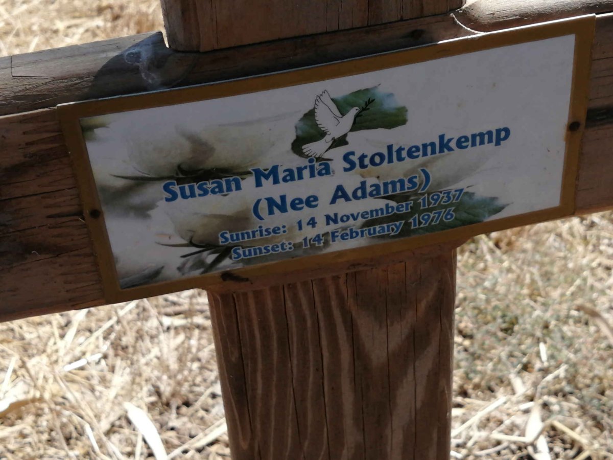 STOLTENKEMP Susan Maria nee ADAMS 1937-1976