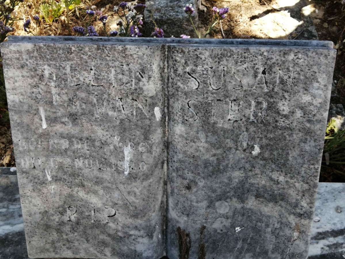 STER Ellen Susan, van 1906-1980