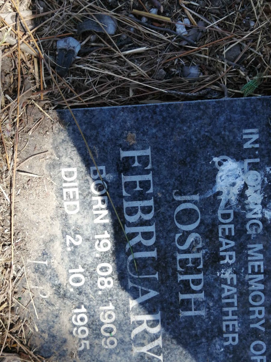 FEBRUARY Joseph 1909-1995