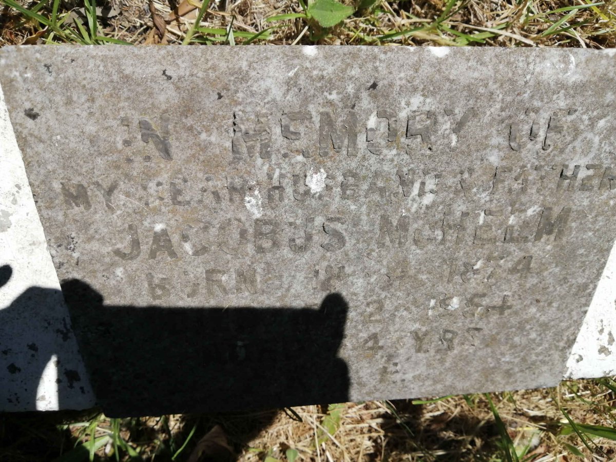 MCHELM Jacobus 1874-1954