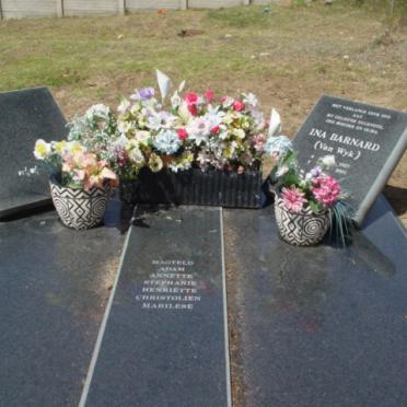 BARNARD Ina nee VAN WYK 1927-2001 _1