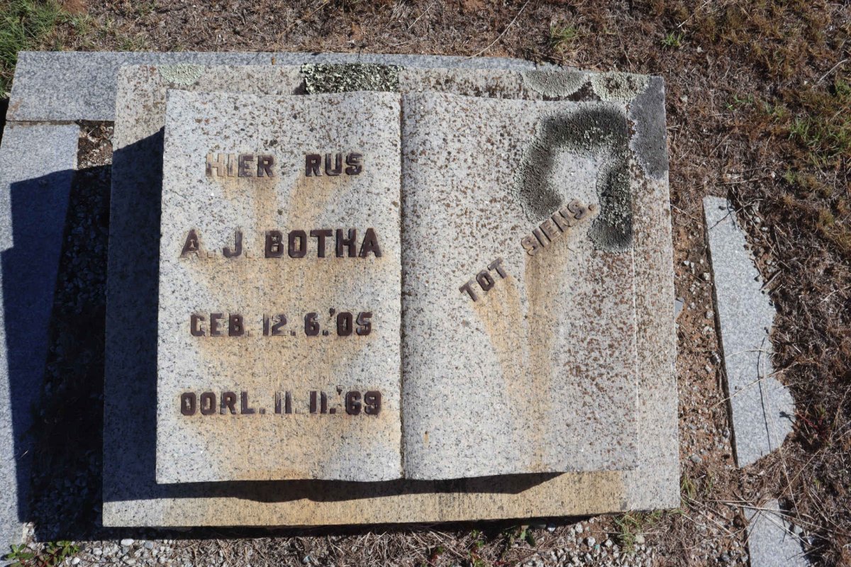 BOTHA A.J. 1905-1969