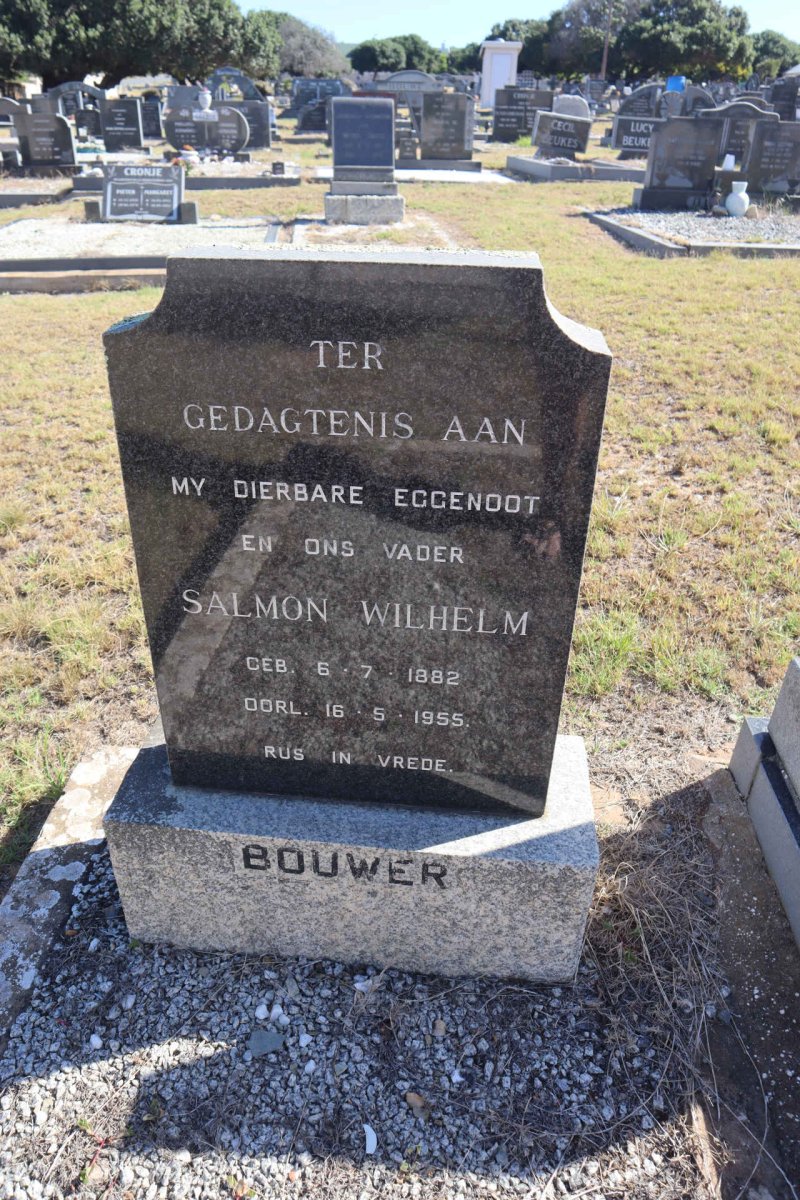 BOUWER Salmon Wilhelm 1882-1955