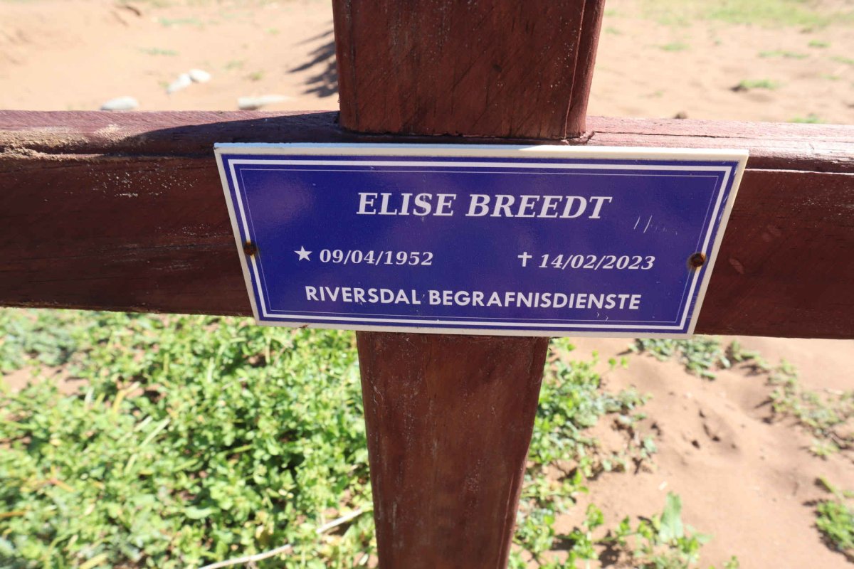 BREEDT Elise 1952-2023