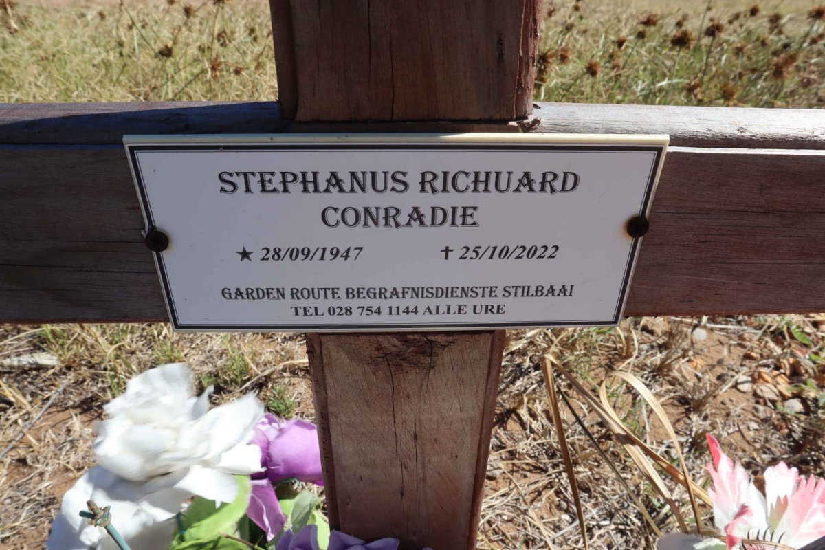 CONRADIE Stephanus Richuard 1947-2022