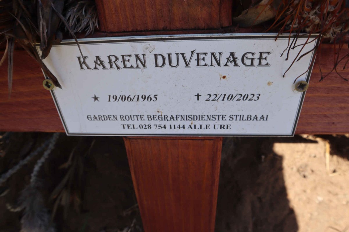 DUVENAGE Karen 1965-2023