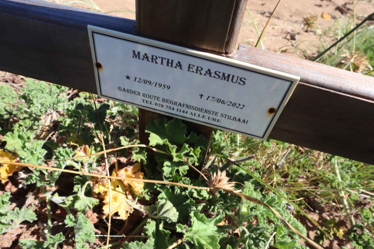 ERASMUS Martha 1959-2022