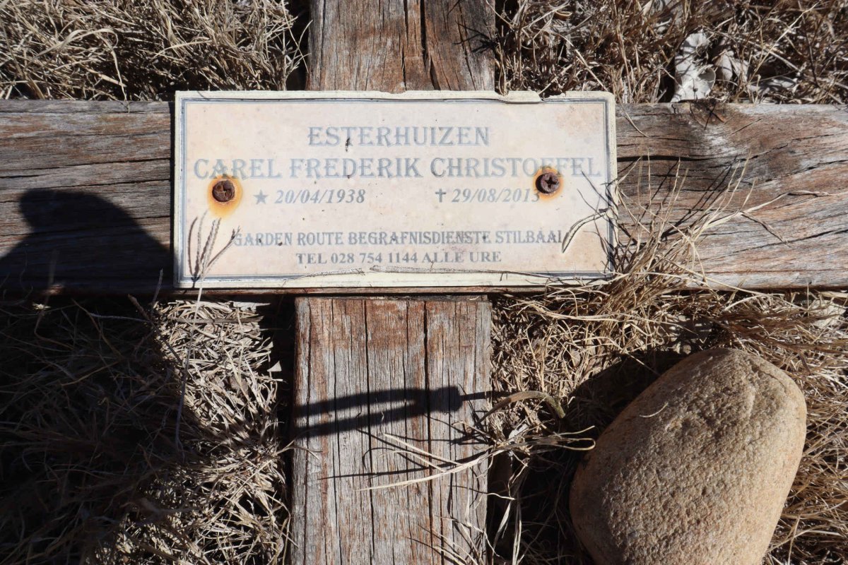 ESTERHUIZEN Carel Frederik Christoffel 1938-2013