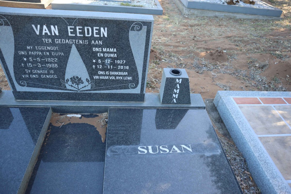 EEDEN Deon, van 1922-1988 & Susan 1927-2016_2
