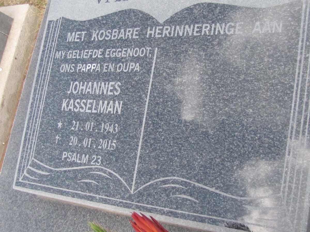 EEDEN Johannes Kasselman, van 1943-2015