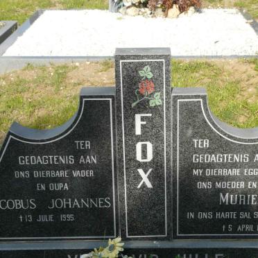 FOX Jacobus Johannes -1995 &amp; Muriel -1993