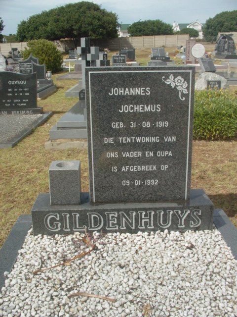 GILDENHUYS Johannes Jochemus 1919-1992