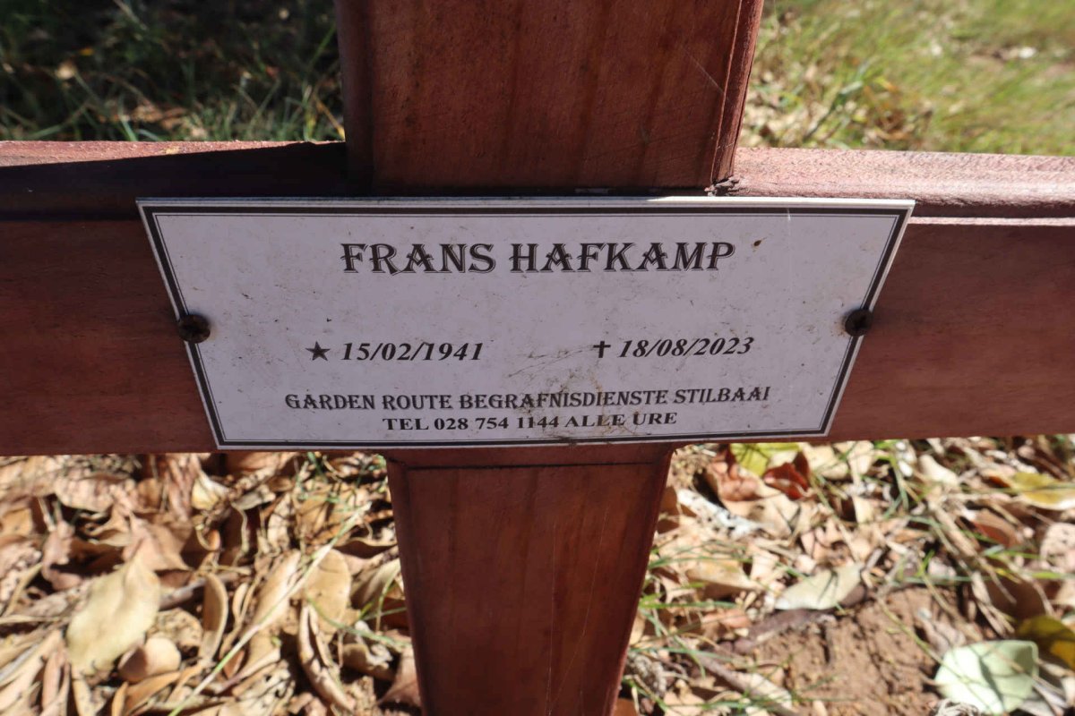 HAFKAMP Frans 1941-2023