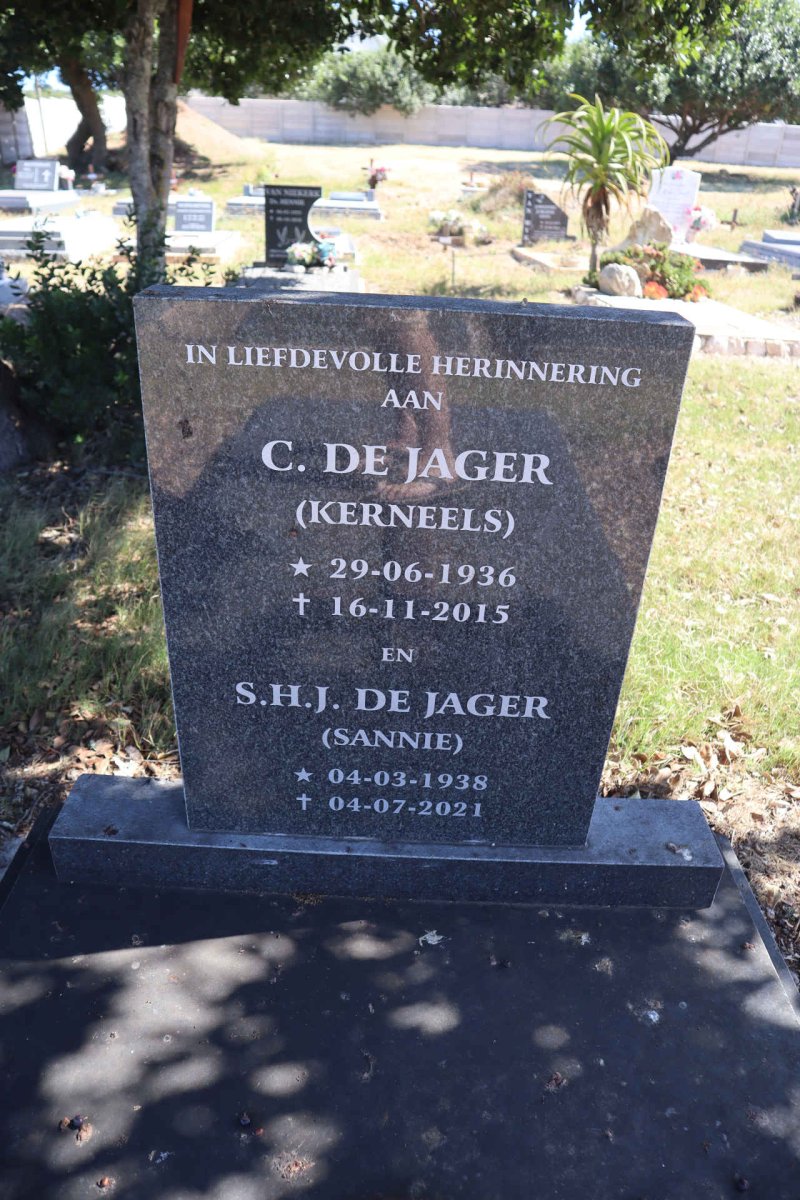 JAGER C., de 1936-2015 & S.H.J. 1938-2021
