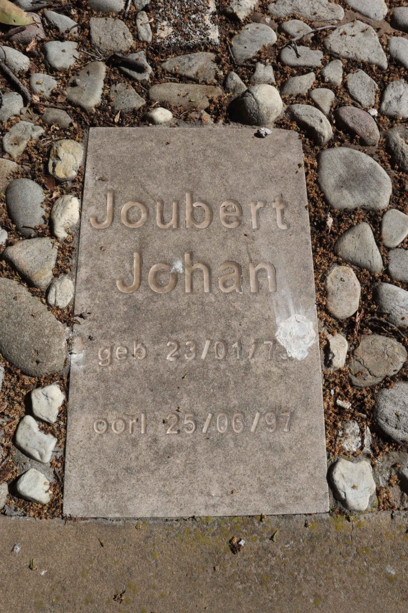 JOUBERT Johan 1973-1997