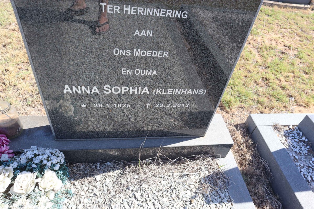 JAGER Evert P., de 1913-1977 & Anna Sophia KLEINHANS 1925-2012_2