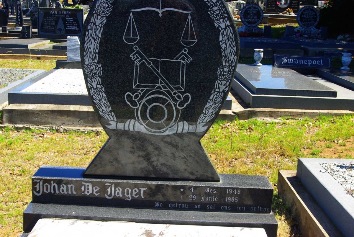 JAGER Johan, de 1948-1985