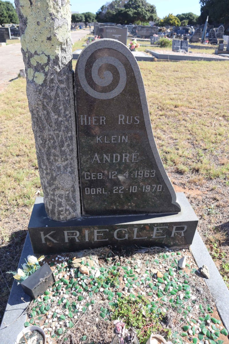 KRIEGLER Andre 1963-1970