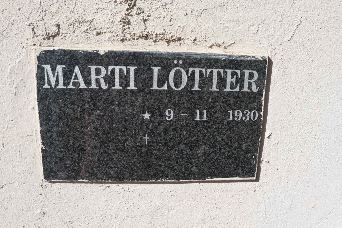 LOTTER Marti 1930-
