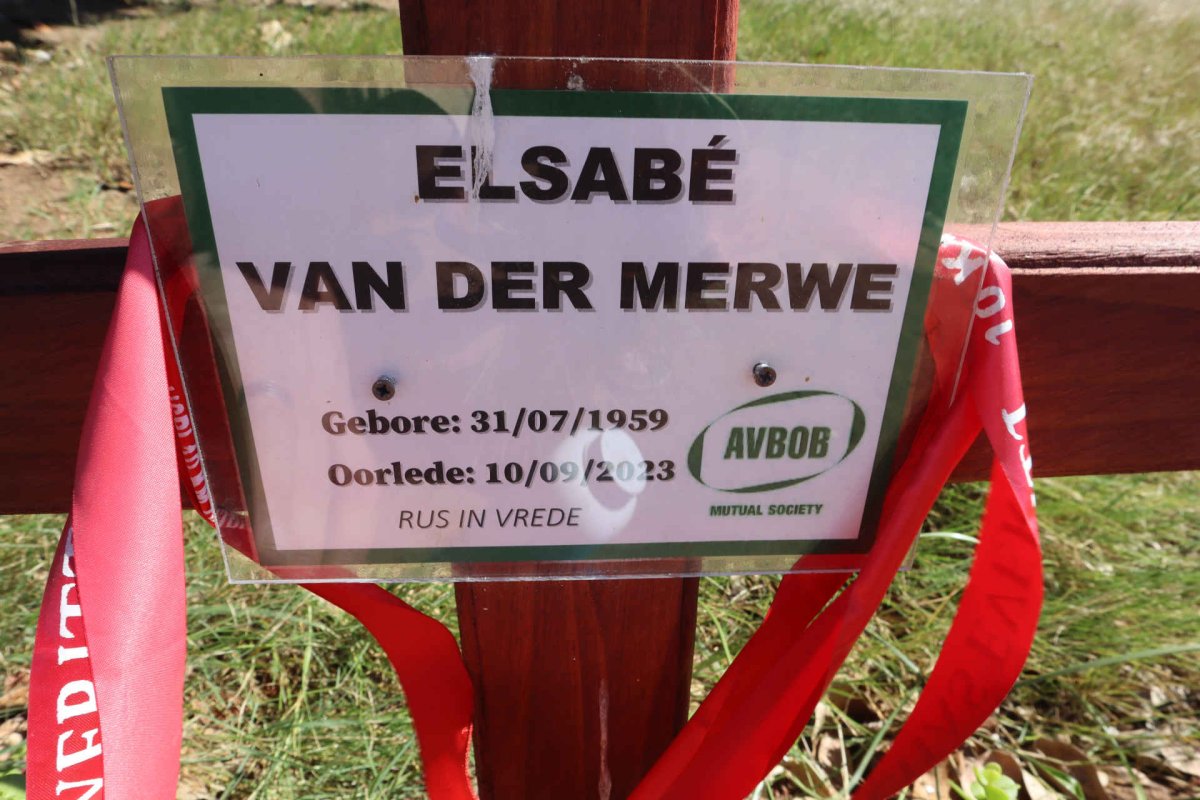 MERWE Elsabe, van der 1959-2023