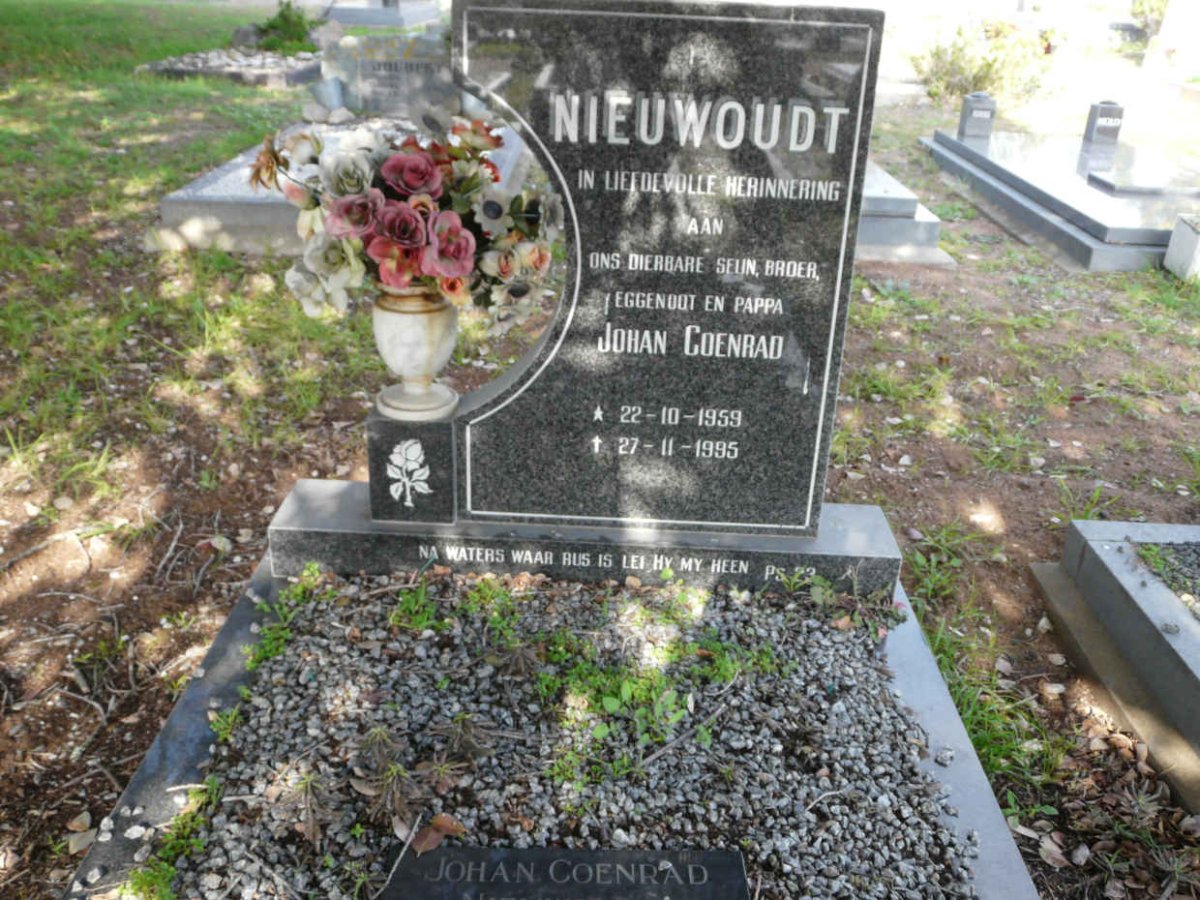 NIEUWOUDT Johan Coenrad 1959-1995 _1