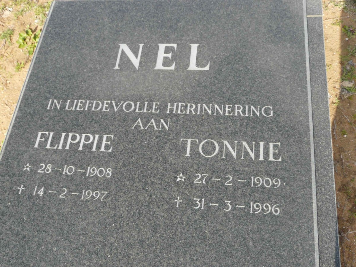 NEL Flippie 1908-1997 &amp; Tonnie 1909-1996