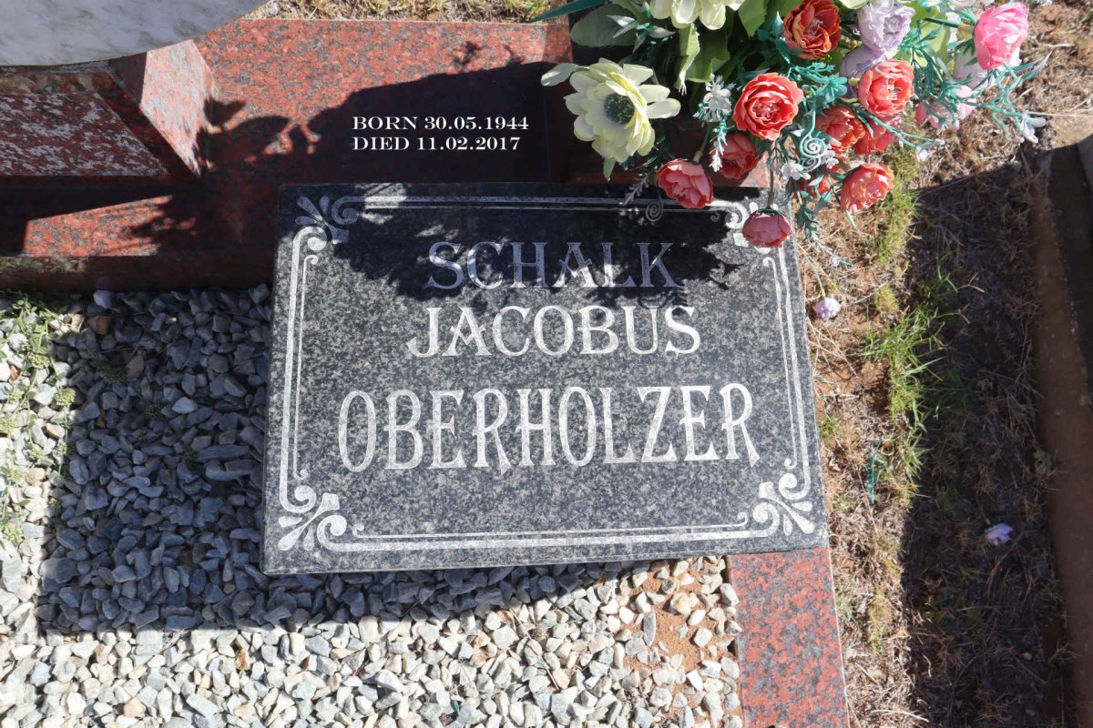 OBERHOLZER Schalk Jacobus 1944-2017 :: OBERHOLZER Daniel Adriaan 1970-1998 _3