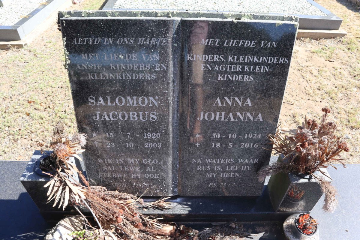 POGGENPOEL Salomon Jacobus 1920-2003 & Anna Johanna 1924-2016_2