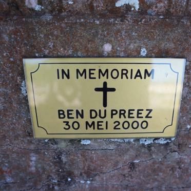 PREEZ Ben, du -2000